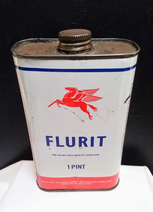 Lovely vintage Flurit 1 Pint furniture oil