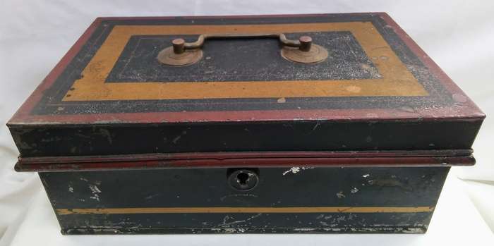 Lovely Large Vintage Cash Money Box - 1940's