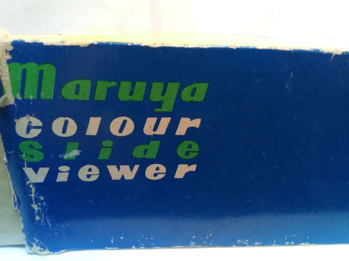 Vintage Maryna colour slide viewer