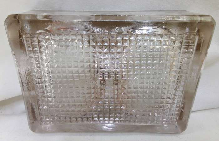 English Glass Desk Tidy and Pen Rack - Bagley & Co. Ltd. Crystal Glass Company - ca. 1930