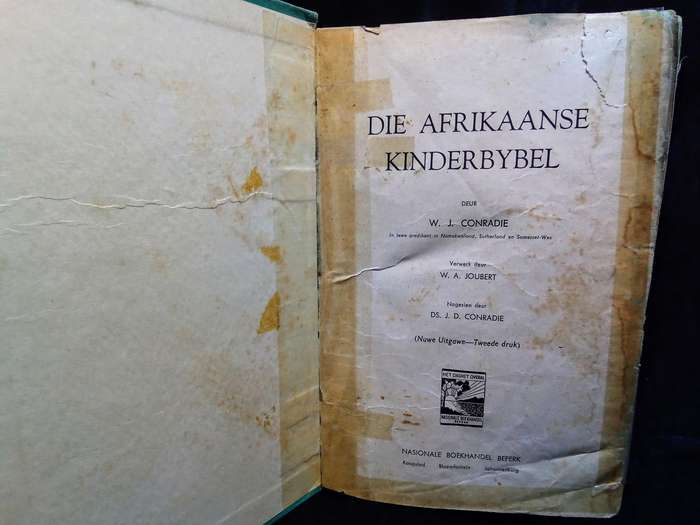 Die Afrikaanse kinderbybel / W.J. Conradie