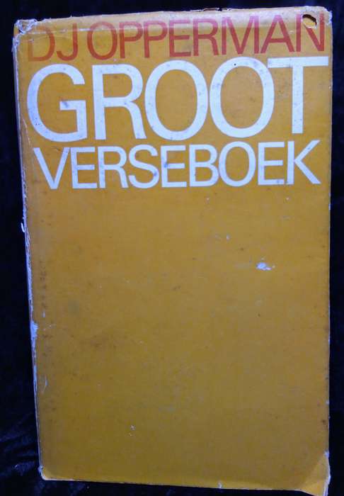 Groot Verseboek deur DJ Opperman