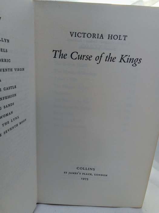 The Curse Of The Kings - By Victoria Holt