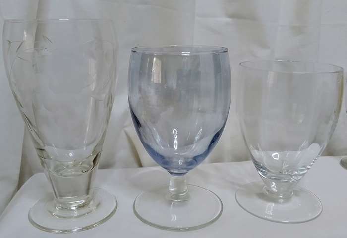 Lovely collection of vintage glasses