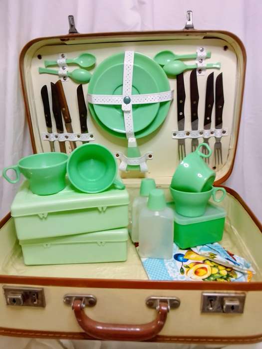 Cutest vintage picnic set from the 50's
