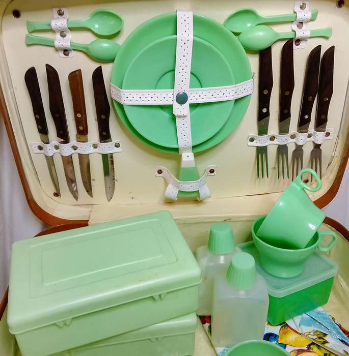 Cutest vintage picnic set from the 50's