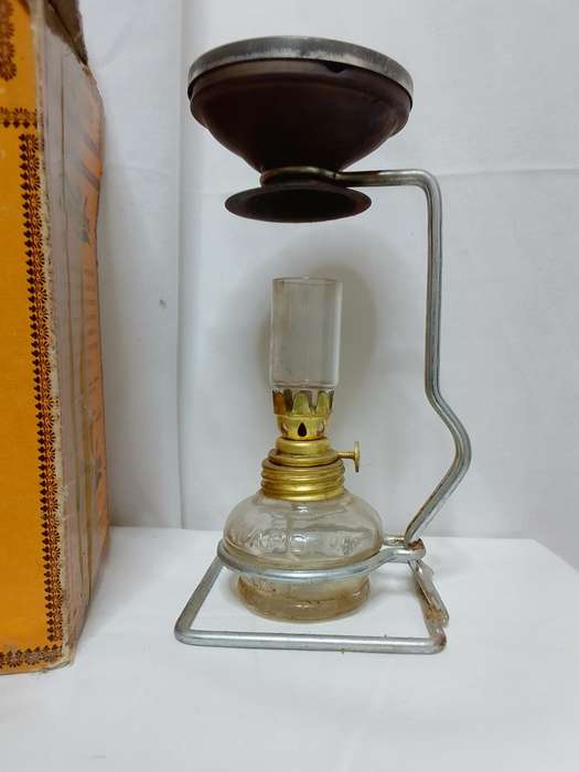 Vintage medical Vapo-Cresolene vaporizer (Kerosene Lamp)