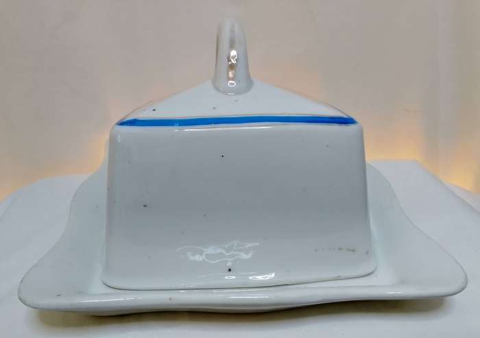 Lovely antique cheese dish - unmarked