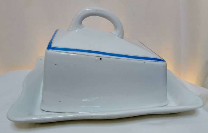 Lovely antique cheese dish - unmarked