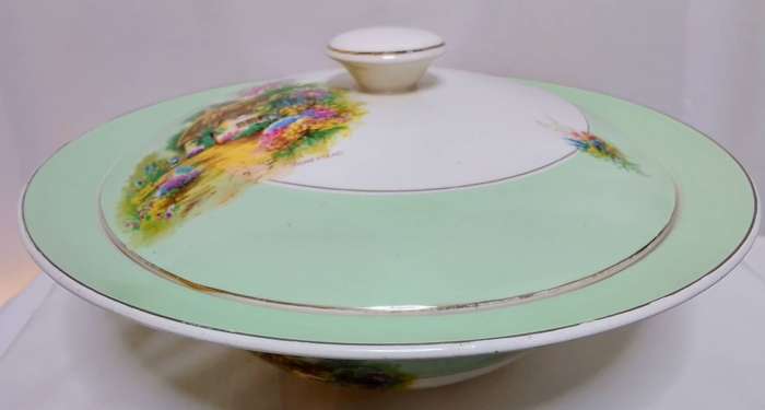 Charming Midwinter Stylecraft  Homestead cottage casserole dish with lid