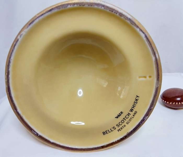 Collectable vintage Bell's whisky bottle