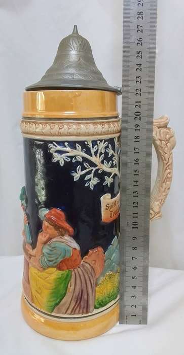 Charming vintage German beer stein