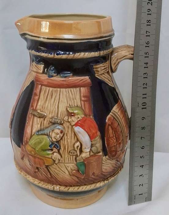 Lovely handmade stein style grog jug