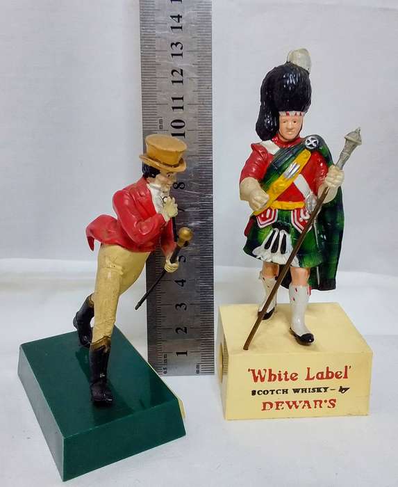 Two collectable bar figurines