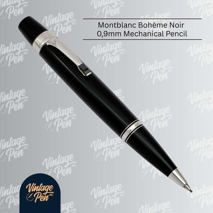 Montblanc Bohème Noir 0.9mm Mechanical Pencil