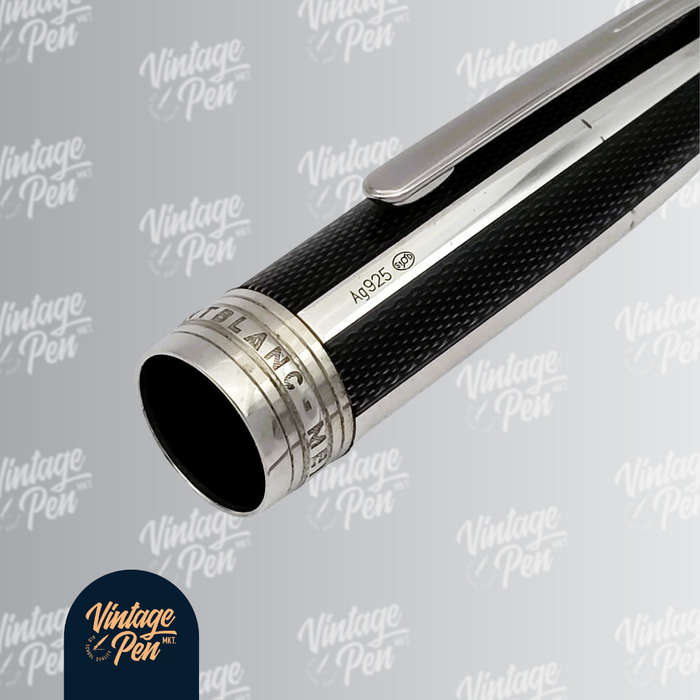 Montblanc Solitaire Fibre Guilloche LeGrand Fountain Pen