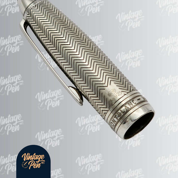 Montblanc LeGrand Silver Barley Fountain Pen