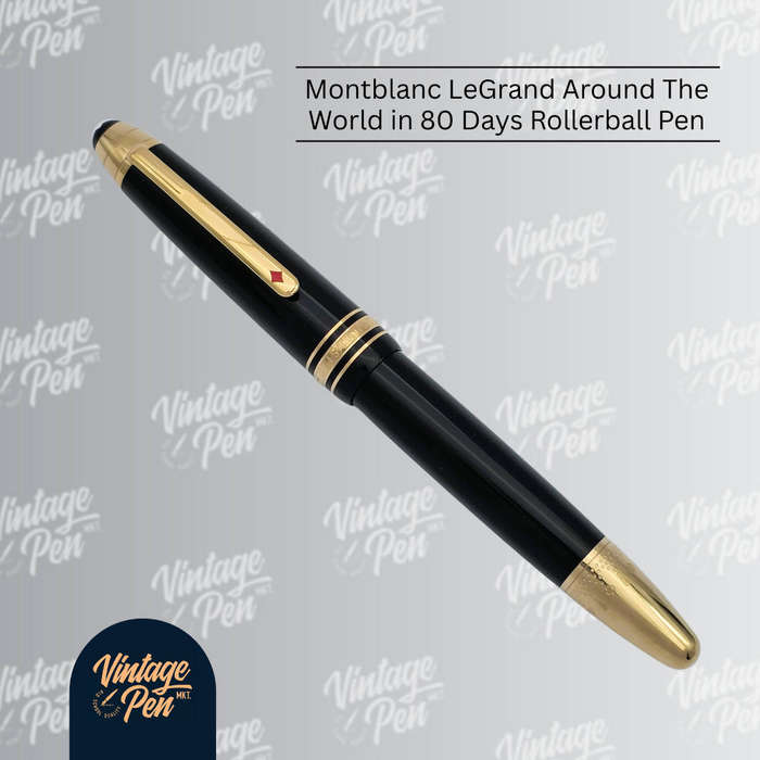 Montblanc LeGrand Around The World in 80 Days Rollerball Pen