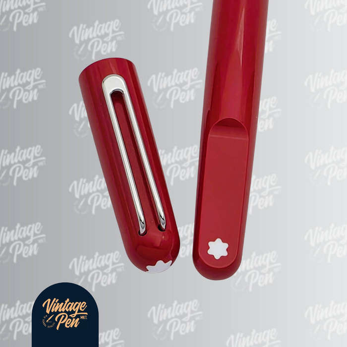 Montblanc M Model Red Rollerball Pen