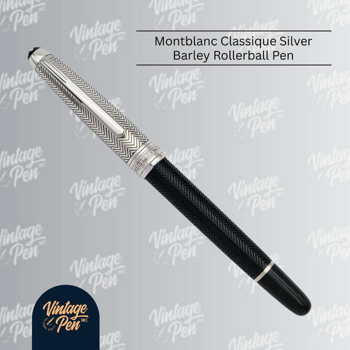 Montblanc Classique Silver Barley Rollerball Pen
