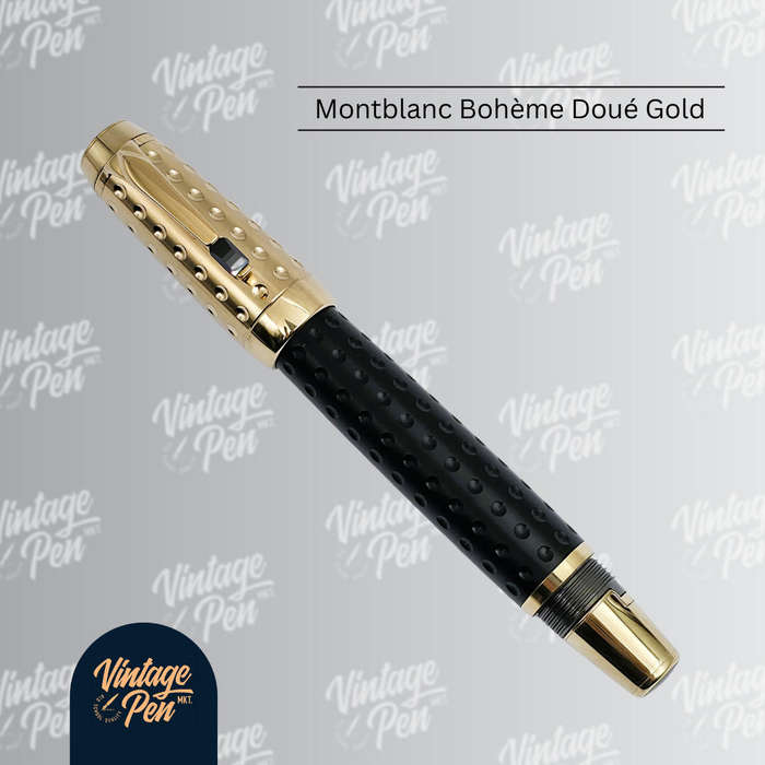Montblanc Bohème Doué Gold Fountain Pen