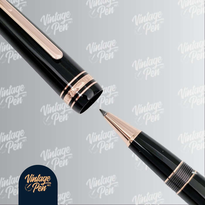 Montblanc Meisterstück LeGrand Rollerball  Rose Gold Trim
