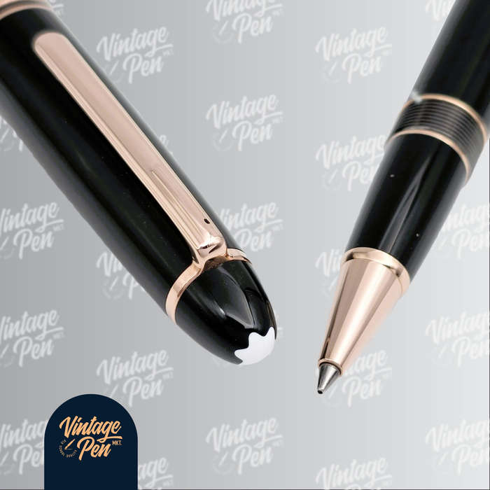 Montblanc Meisterstück LeGrand Rollerball  Rose Gold Trim