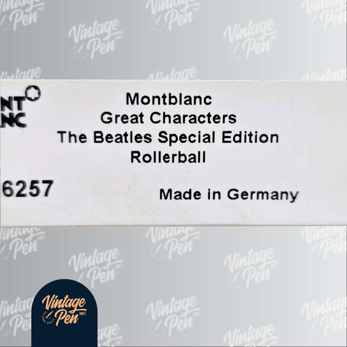 Montblanc Great Characters The Beatles Special Edition Rollerball Pen