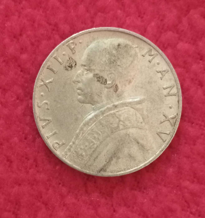 10 Lire Vatican City 1953