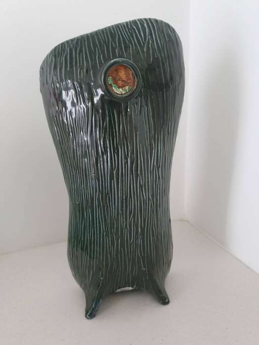 Ceramic Liqueur Decanter or Footed TrayDesigned by Fratelli Fanciullacci