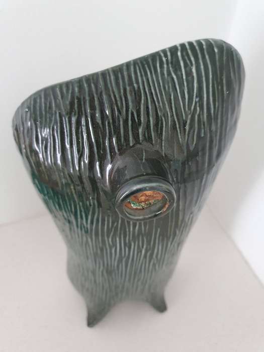 Ceramic Liqueur Decanter or Footed TrayDesigned by Fratelli Fanciullacci