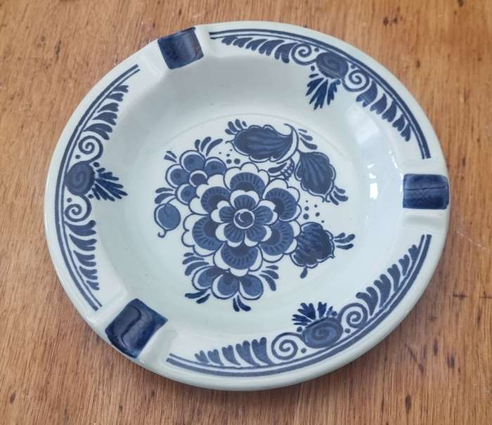 Vintage Blauw Delfts Blue & White Plate