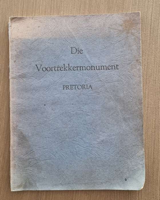 The Voortrekker Monument Pretoria 1955 Soft cover Booklet