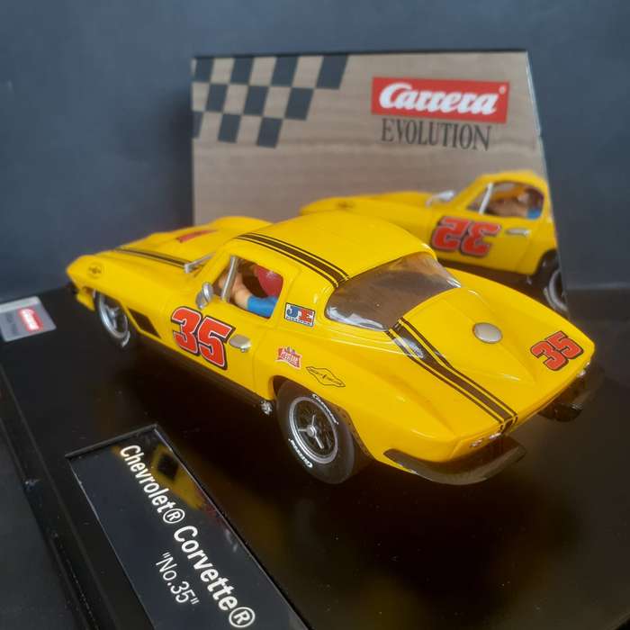 Carrera Evolution 27615 Chevrolet Corvette Sting Ray Boxed