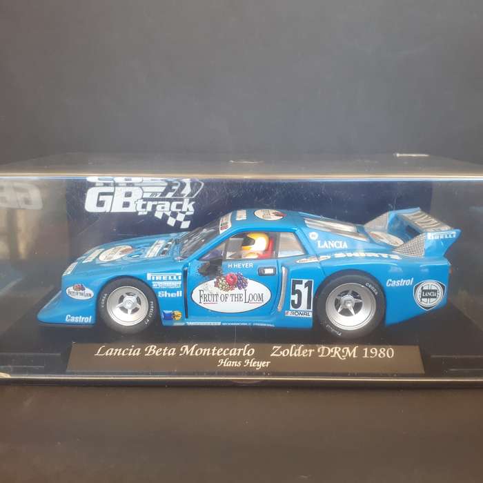 Fly/GB Track GB35 Lancia Beta Montecarlo Zolder DRM 1980 Boxed