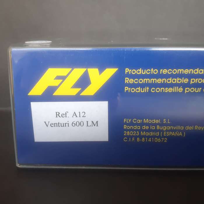 Fly A12 Venturi 600 Le Mans 1995 Mint Boxed
