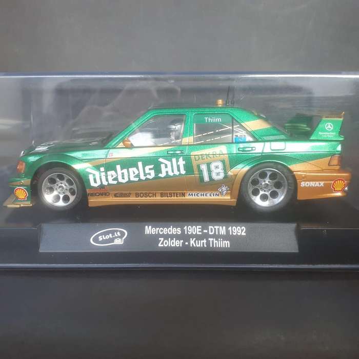 Slot-it CA44a Mercedes 190E #18 DTM 1st Zolder 1992 Boxed