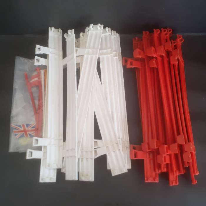 20 x Scalextric Armco Type Crash Barriers