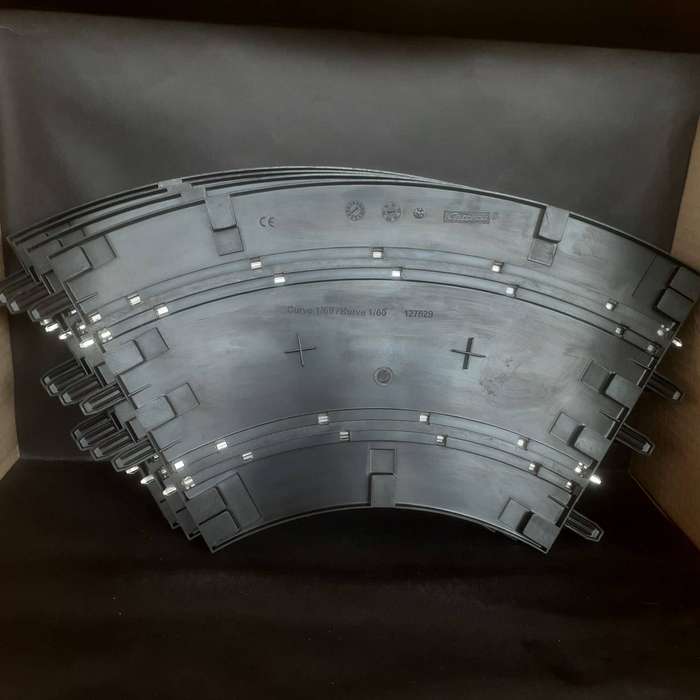 4 x Carrera 127629 Curve 1/60deg