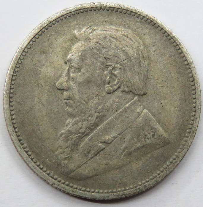 1895 ZAR  Shilling 2 Shillings rescheduled 26/08