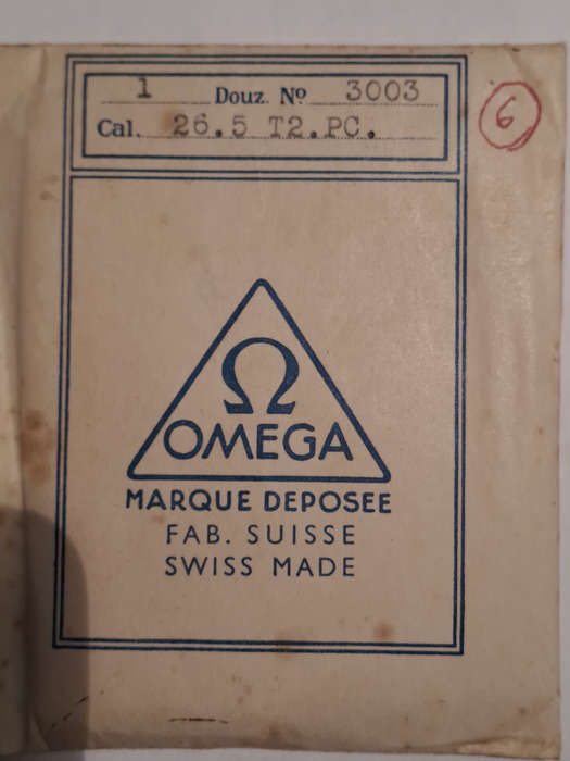 Omega spring 3003 cal 26.5 T2. PC.