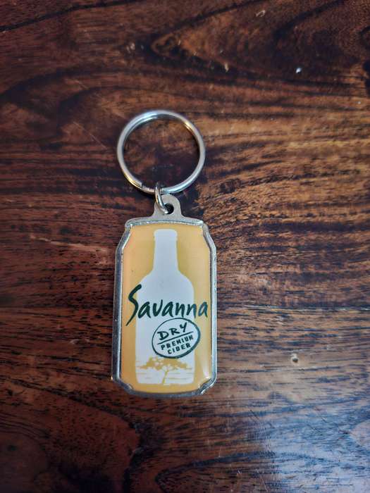 Savanna Stainless Steel keyring can
