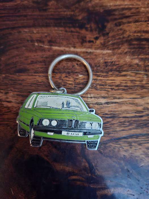 Vintage Stainless Steel BMW keyring