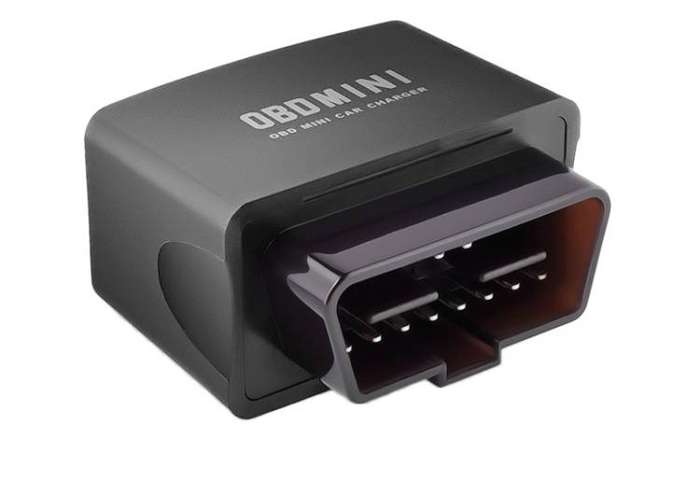 Mini Dual USB Charger Adapter Car OBD Charging Socket