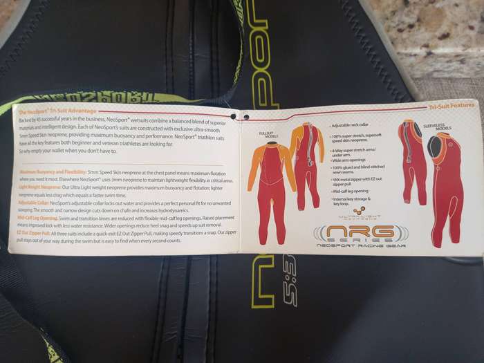 Neosport - Triathlon wetsuit - XS -sleeveless
