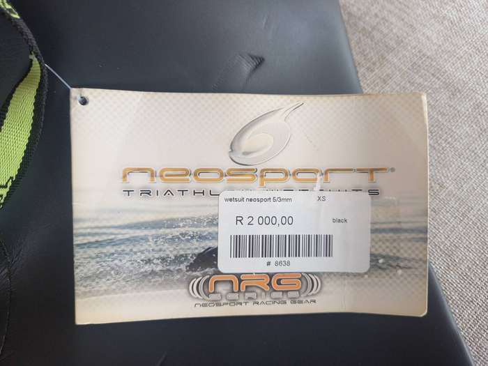 Neosport - Triathlon wetsuit - XS -sleeveless