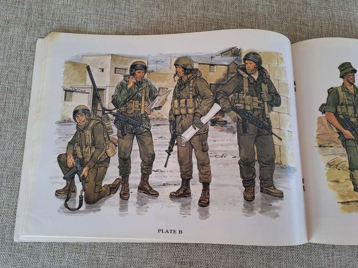 Israel's Cutting Edge - Samuel M. Katz / Artists plates by Ron Volstad