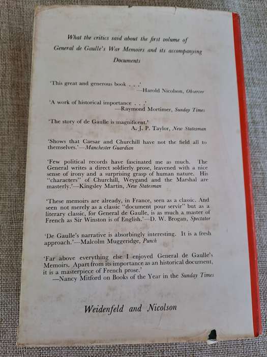 War Memoirs - Unity 1942-1944 - General De Gaulle