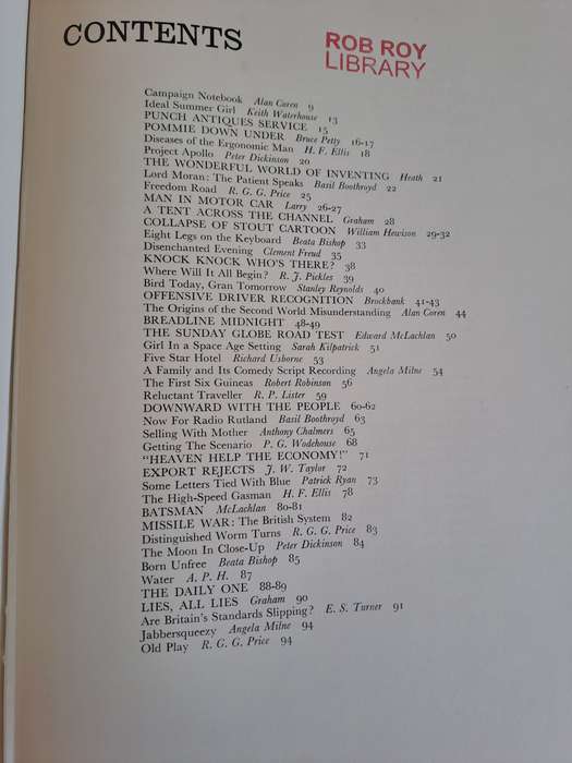 Pick of Punch 1967 - Edited by Bernard Hollowood