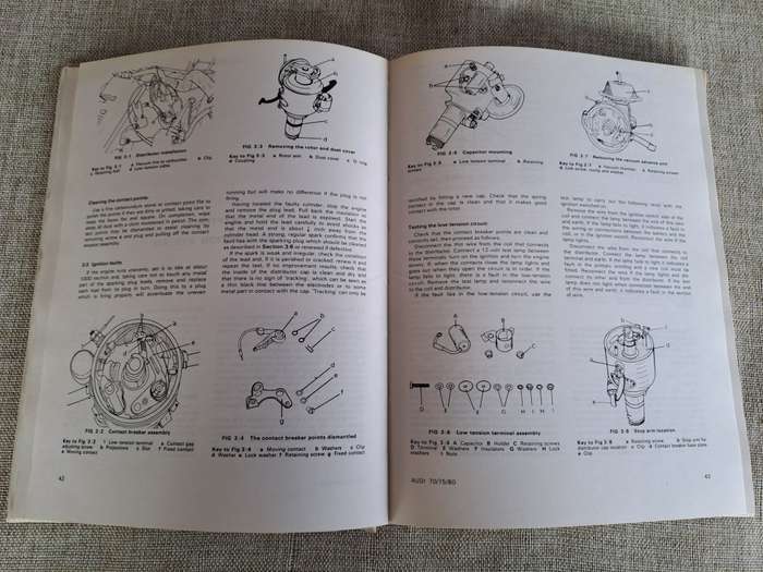 Audi 70, 80, Super 90, 1966 to 1972 Workshop Manual - Autobooks